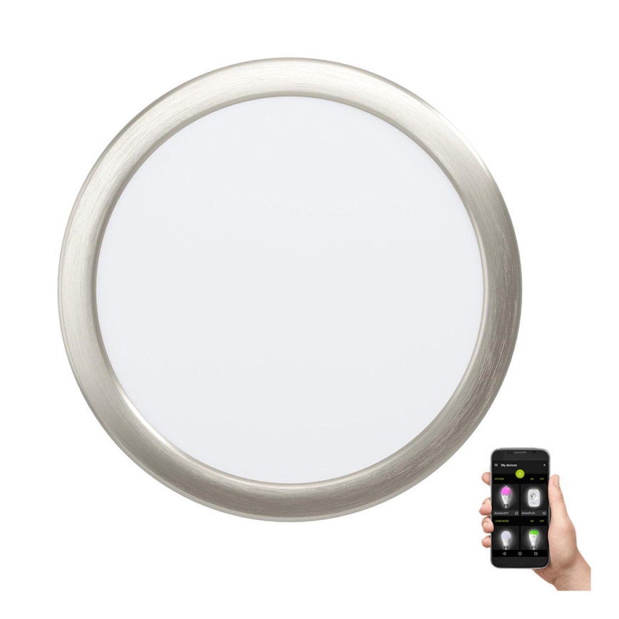 Eglo - Faretto da incasso LED dimmerabile per bagno LED/16,5W/230V IP44 ZigBee Ø 21,6 cm