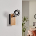 Eglo - Faretto da parete a LED/4,2W/230V nero/marrone