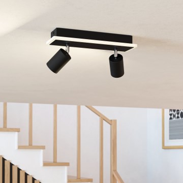 Eglo - Faretto LED/12W/230V nero