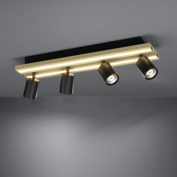 Eglo - Faretto LED 4xLED/2,2W/230V + 2xLED/1,2W + 2xLED/2W beige/nero