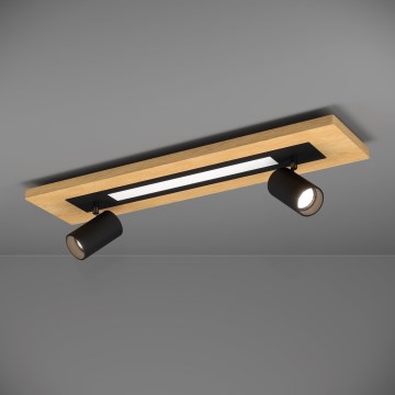 Eglo - Faretto LED LED/12W/230V + 2xGU10/4,5W