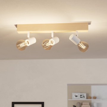 Eglo - Faretto TOWNSHEND 3xE27/60W/230V - FSC certificato