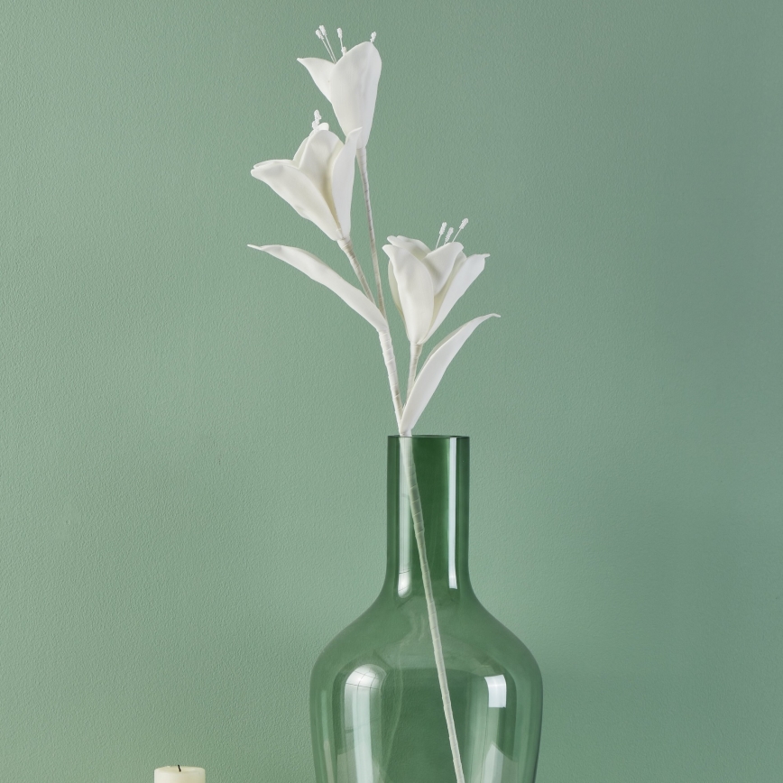 Eglo - Fiore artificiale 85 cm bianco