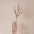 Eglo - Fiore artificiale 90 cm rosa