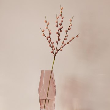 Eglo - Fiore artificiale 90 cm rosa
