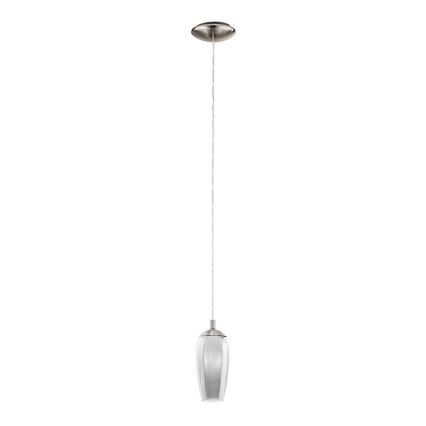 Eglo - Paralume di ricambio per lampadario FARSALA G9 grigio