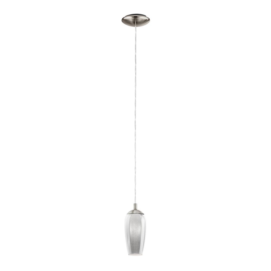 Eglo - Paralume di ricambio per lampadario FARSALA G9 grigio