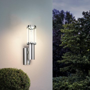 Eglo - Illuminazione LED da esterno con sensore 1xGU10/3W + 1xLED/3,7W