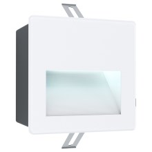 Eglo - Lamapada da incasso LED da esterno LED/3,7W/230V IP65 bianca