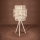 Eglo - Lampada con piedistallo 1xE27/40W/230V color crema