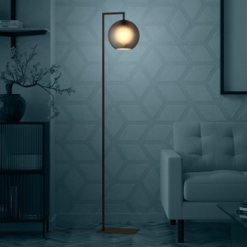 Eglo - Lampada con piedistallo 1xE27/40W/230V fumé