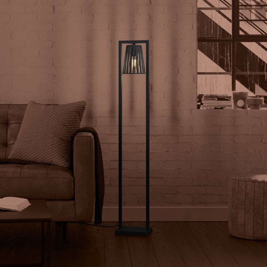 Eglo - Lampada con piedistallo 1xE27/40W/230V nero