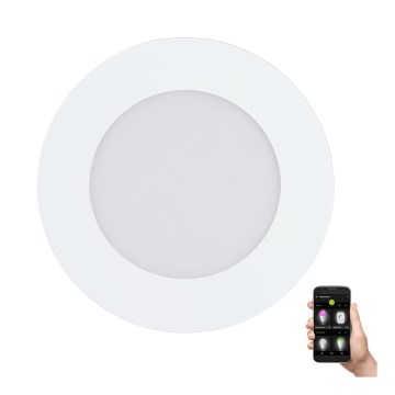 Eglo - Lampada da bagno LED dimmerabile LED/5,4W/230V IP44 ZigBee Ø 11,7 cm
