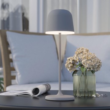 Eglo - Lampada da esterno ricaricabile dimmerabile LED/2,2W/5V 1800 mAh grigio IP54