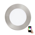 Eglo - Lampada da incasso LED RGB dimmerabile FUEVA-C LED/5,4W/230V Ø 12 cm