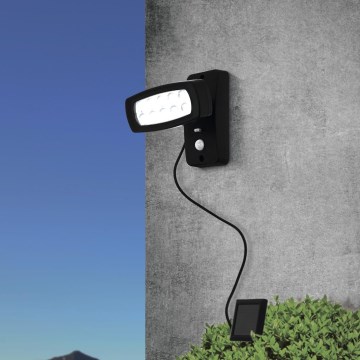 Eglo - Lampada da Parete Solare LED con Sensore LED/1,2V 600 mAh IP44