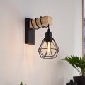 Eglo - Lampada da parete TOWNSHEND 1xE27/60W/230V