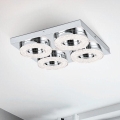 Eglo - Lampada da soffitto LED 4xLED/4W/230V