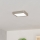 Eglo - Lampada da soffitto LED/7W/230V 2700/4000/6500K 15x15 cm cromo opaco