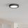 Eglo - Lampada da soffitto per bagno LED/7,5W/230V 2700/4000/6500K Ø 16,6 cm IP44 nera