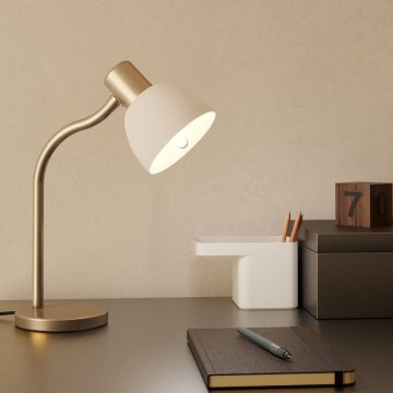 Eglo - Lampada da tavolo 1xE14/25W/230V cromo opaco