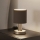 Eglo - Lampada da tavolo 1xE14/40W/230V marrone/cromo opaco