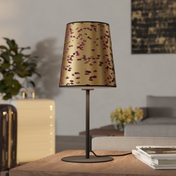 Eglo - Lampada da tavolo 1xE27/25W/230V oro/rosa