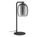 Eglo - Lampada da tavolo 1xE27/28W/230V grigio