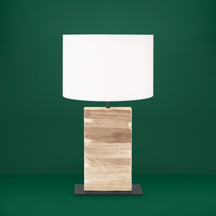 Eglo - Lampada da tavolo 1xE27/40W/230V 62,5 cm marrone