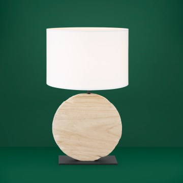 Eglo - Lampada da tavolo 1xE27/40W/230V 63,5 cm marrone