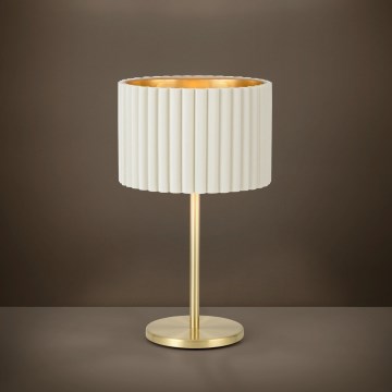 Eglo - Lampada da tavolo 1xE27/40W/230V bianca