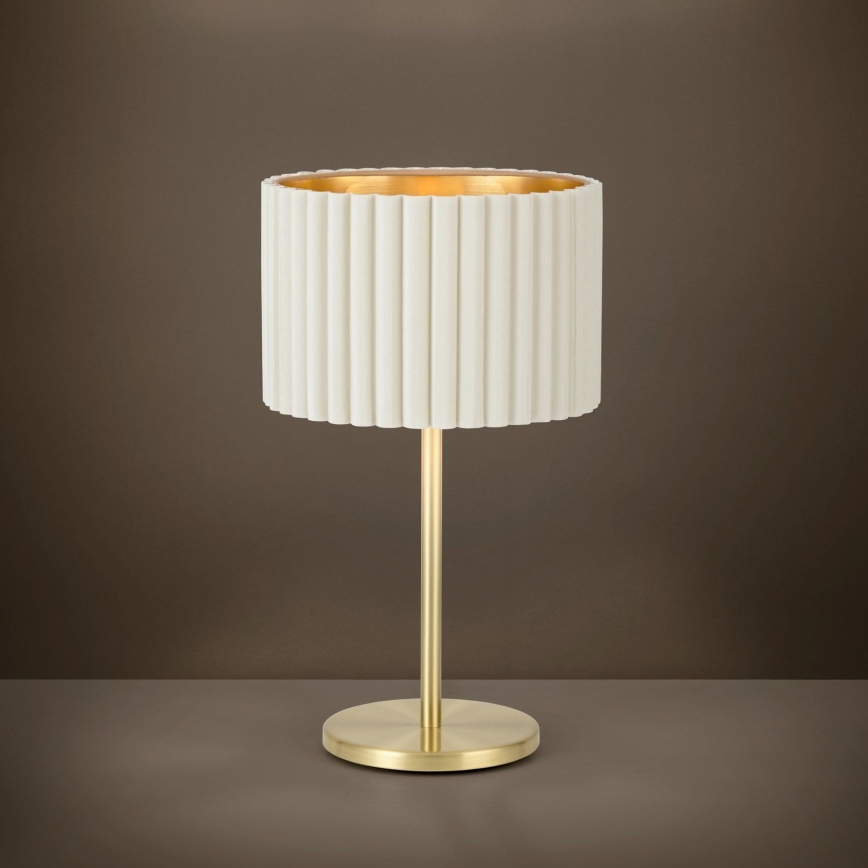 Eglo - Lampada da tavolo 1xE27/40W/230V bianca