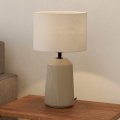 Eglo - Lampada da tavolo 1xE27/40W/230V color crema