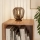 Eglo - Lampada da tavolo 1xE27/40W/230V, finitura bronzo