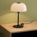 Eglo - Lampada da tavolo 1xE27/40W/230V nero/bianco