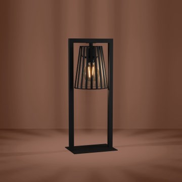 Eglo - Lampada da tavolo 1xE27/40W/230V nero