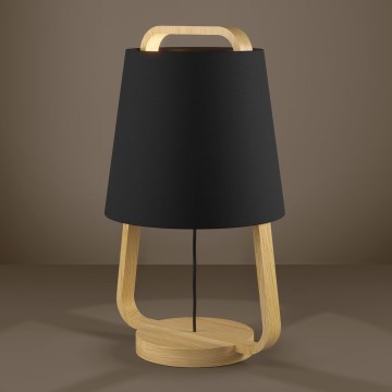 Eglo - Lampada da tavolo 1xE27/40W/230V nero