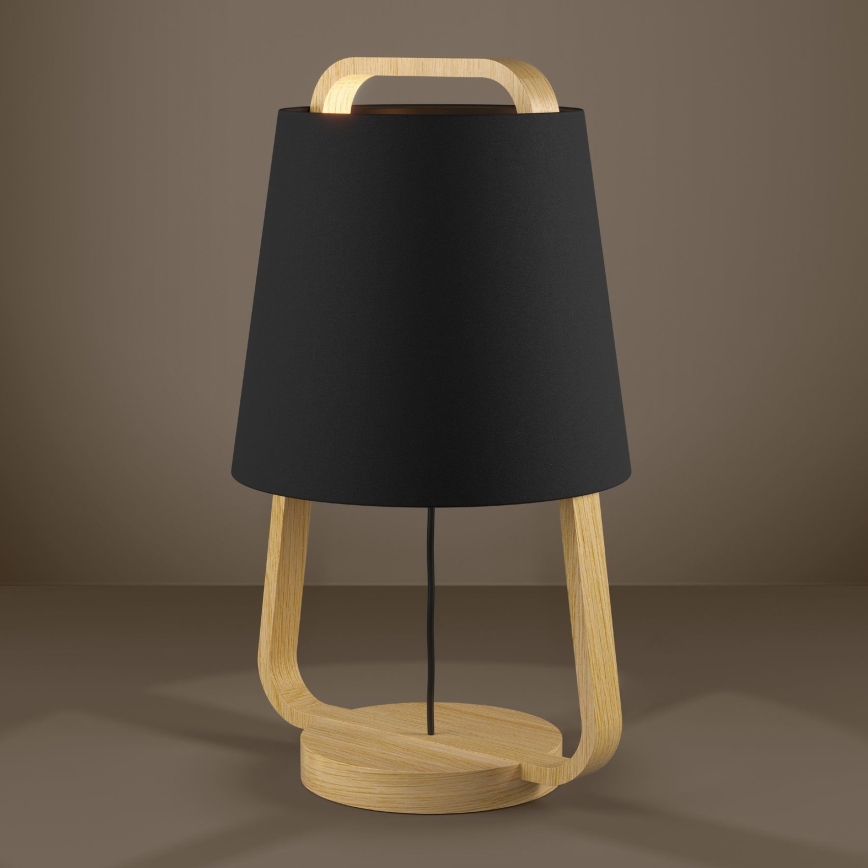 Eglo - Lampada da tavolo 1xE27/40W/230V nero