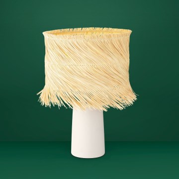 Eglo - Lampada da tavolo 1xE27/40W/230V rattan