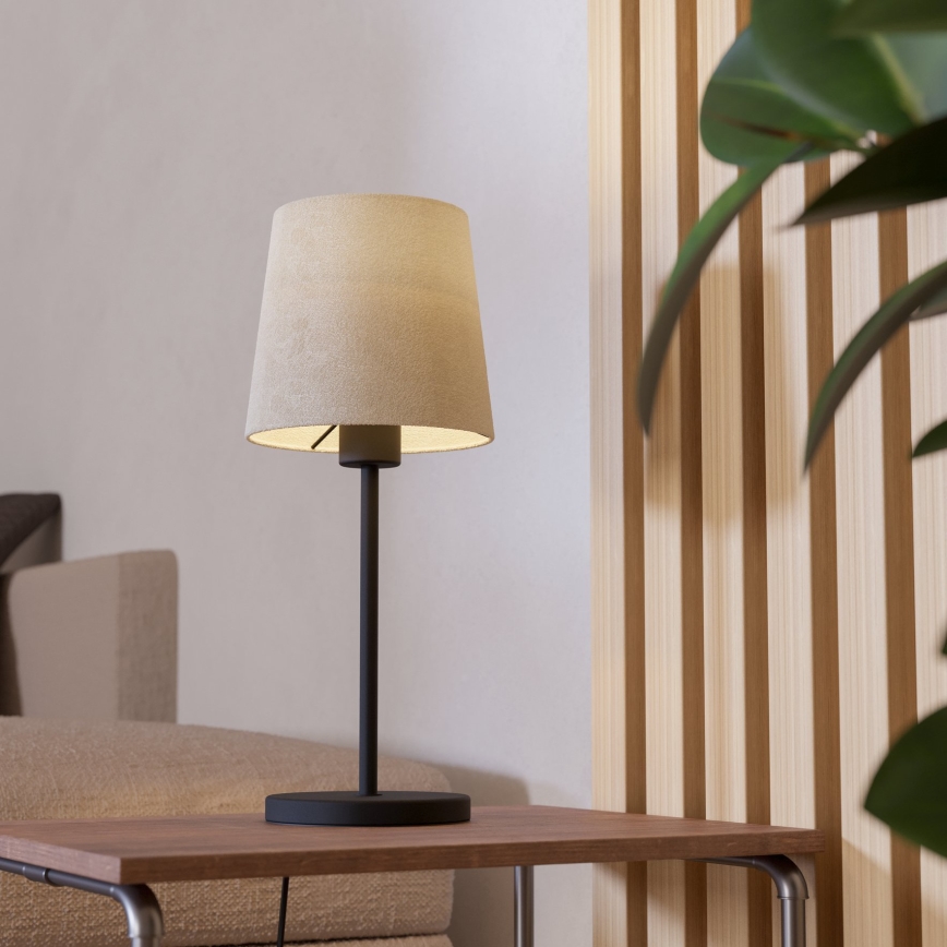 Eglo - Lampada da tavolo 1xE27/60W/230V bianco