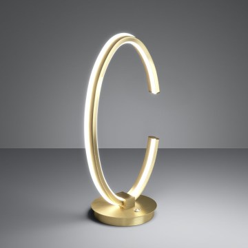 Eglo - Lampada da tavolo dimmerabile a LED/12W/230V 2200-6500K dorata