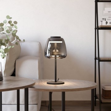 Eglo - Lampada da tavolo dimmerabile LED RGBW LED/7,7W/230V 2700-6500K fumé