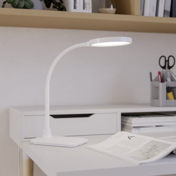 Eglo - Lampada da tavolo flessibile dimmerabile a LED/5,5W/230V 2700/4000/6500K bianco