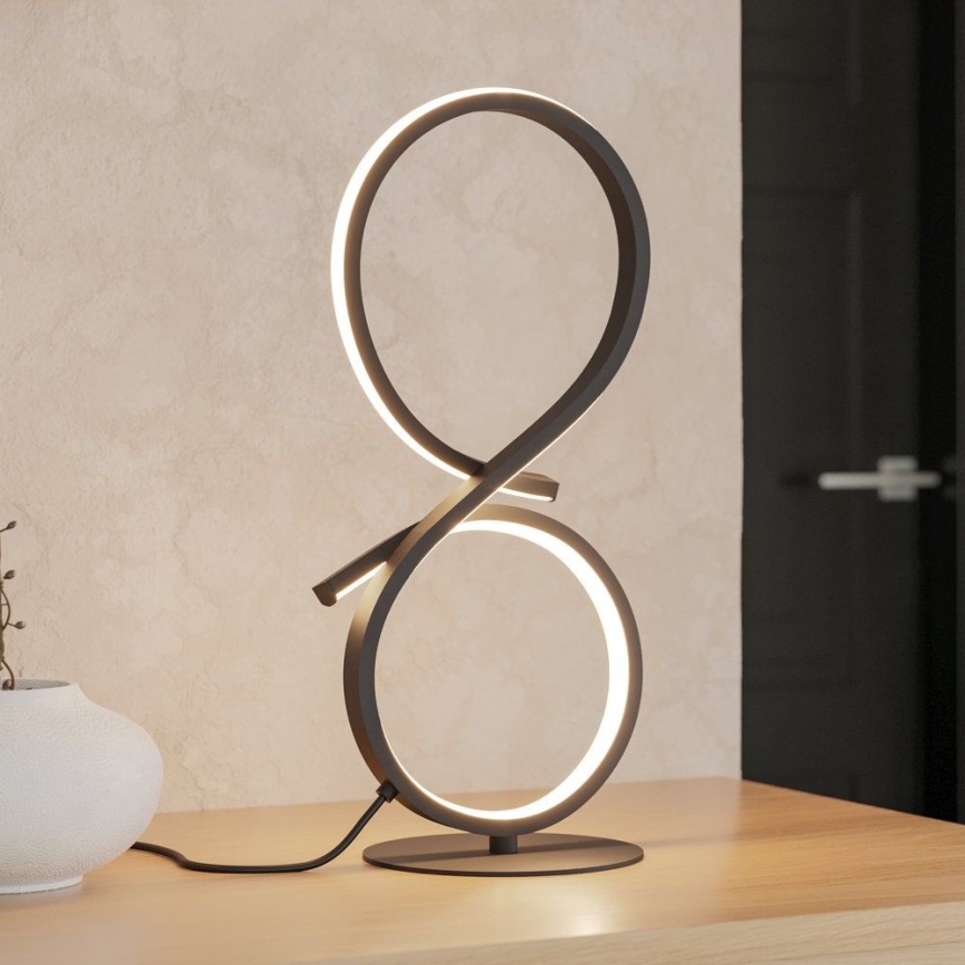 Eglo - Lampada da tavolo LED LED/11,4W/230V 3000K nero