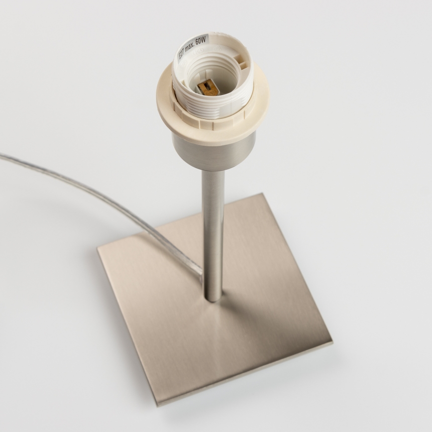 Eglo - Lampada da tavolo LED TUNJA 1xE27/60W/230V, colore crema