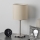 Eglo - Lampada da tavolo LED TUNJA 1xE27/60W/230V crema