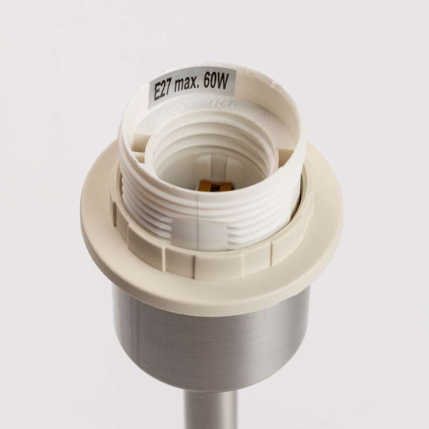 Eglo - Lampada da tavolo LED TUNJA 1xE27/60W/230V crema