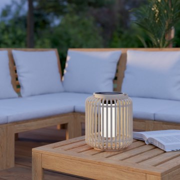Eglo - Lampada da tavolo solare LED/3,3W/3,7V 1800 mAh IP44
