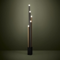 Eglo - Lampada da terra dimmerabile a LED 5xLED/3,7W/230V 3000K antracite/oro