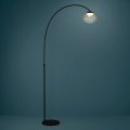 Eglo - Lampada da terra dimmerabile LED/5,8W/230V 2200-6500K beige/fumo + telecomando